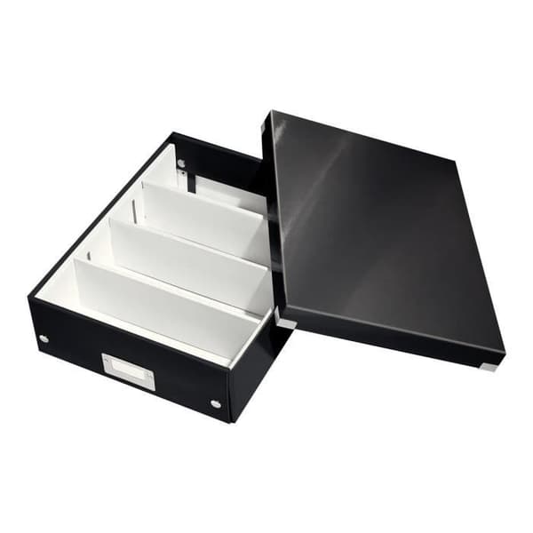 Arkivlåda - Leitz - Click & Store - 280 x 370 mm - Svart - Modern design