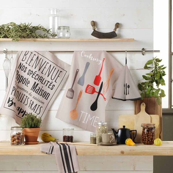 Köksduk "Cooking Time" 50x70cm Beige