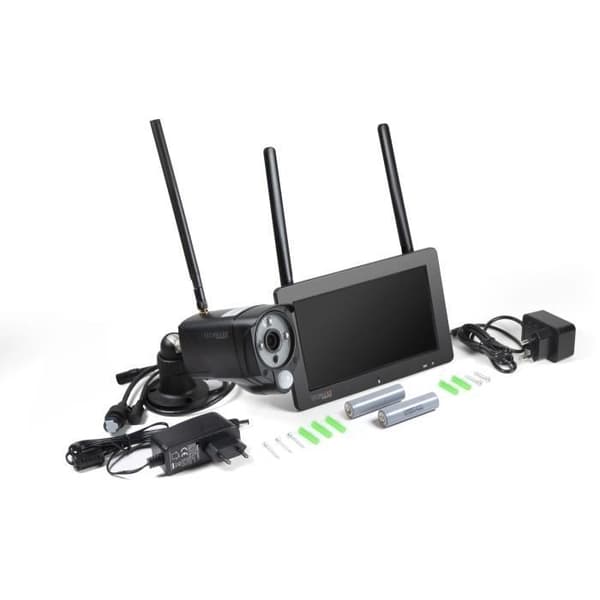 Technaxx TX-128 övervakningskamerasats med pekskärm