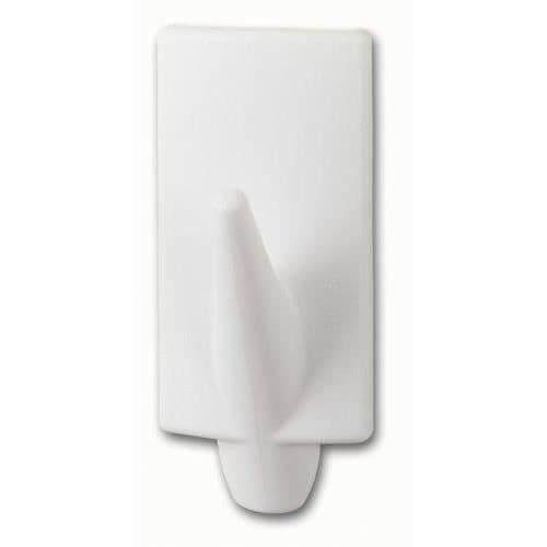TESA 3 Mini Designer Krokar + 4 Mini Powerstrips - Vit