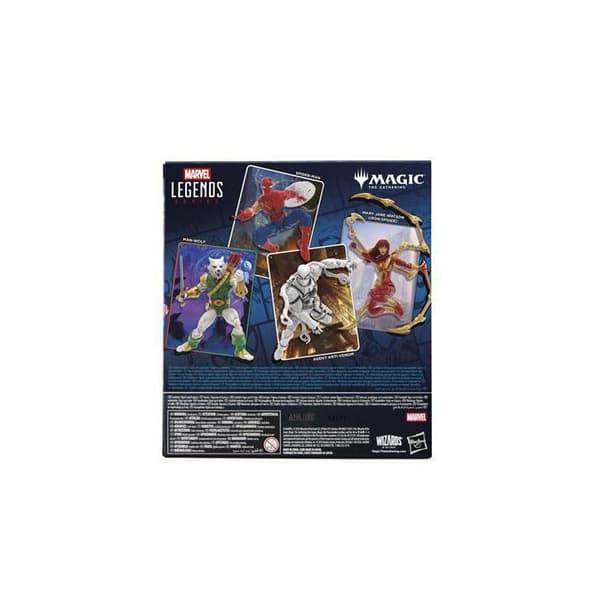 Set figurine + kort Magic The Gathering Marvel Legends Series Spider-Man