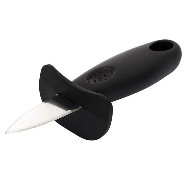Ostronkniv - Cook Concept - Silikonstöd - Blå och Vit