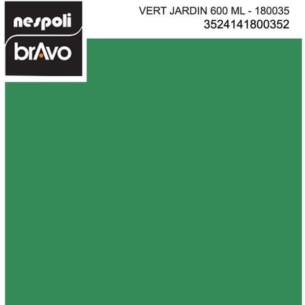 Professionell sprayfärg trädgårdsgrön 600 ml, NESPOLI