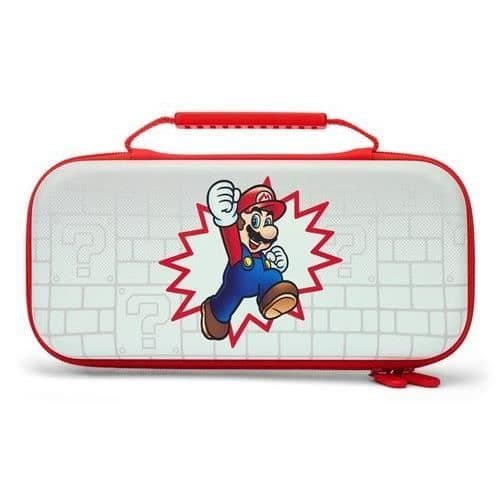Skyddsfodral - PowerA - Mario Brick Breaker - Röd - Nintendo Switch