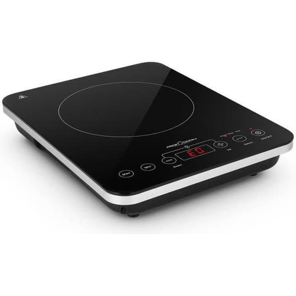 Induktionsspisplatta - PROFICOOK - PC-EKI 1062 - 2000W - Härdat glas - Svart