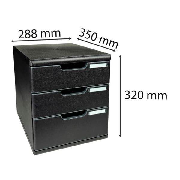 Exacompta ECOBlack 325414D Lådenhet 3 …