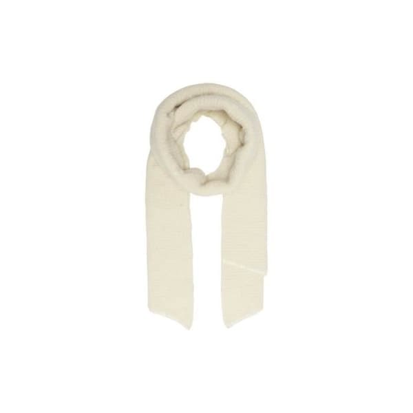 Damscarf ONLY Onlmerle Cloud Dancer - stickad struktur 200 x 48 cm, one size