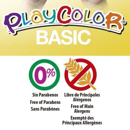 Gouachefärg - PLAYCOLOR - Basic One - 12 Färger - 10g - Lätt att Använda