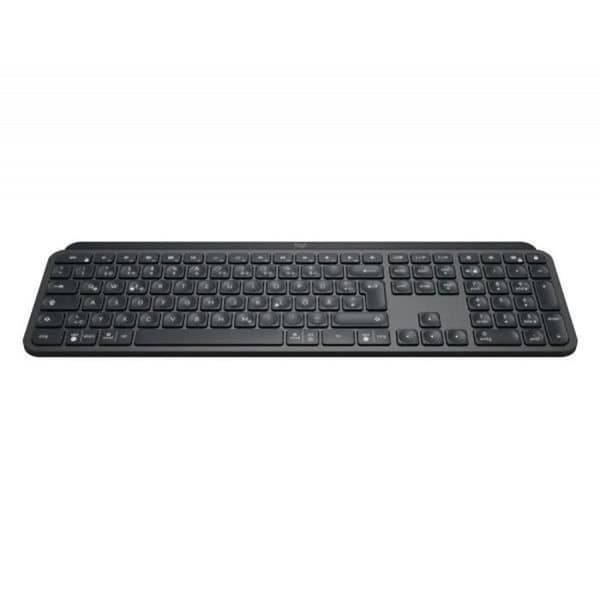 LOGITECH MX Keys Tangentbord - Trådlös anslutning - USB Typ C-gränssnitt - Tyska - Bluetooth/RF