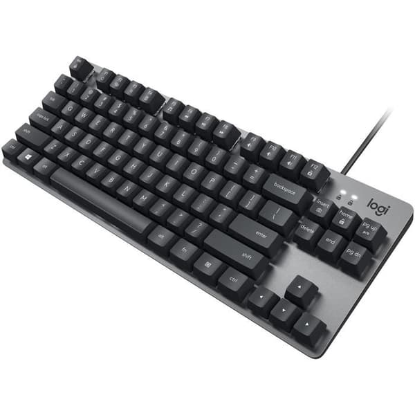 Tangentbord - LOGITECH - K835 TKL - Trådad - Bakgrundbelyst - Grafitgrå