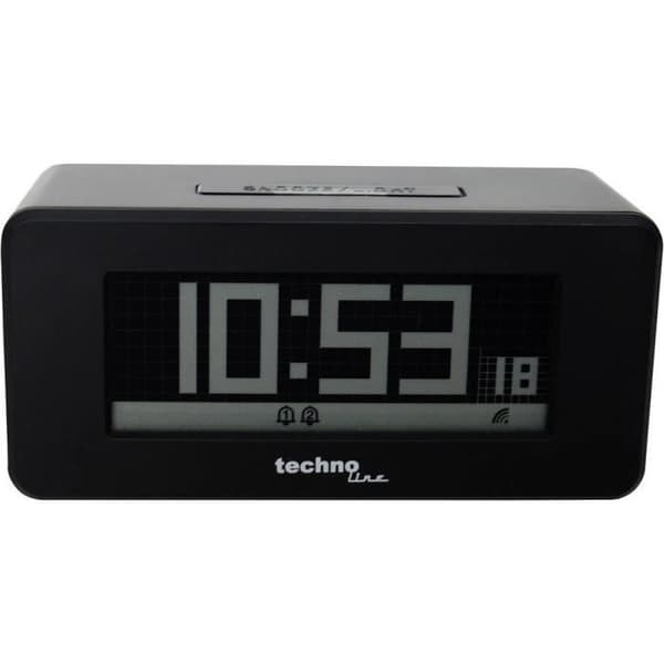 Techno Line WT295 radiostyrd väckarklocka svart 1 st(s)