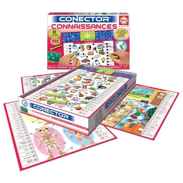 EDUCA Connector Vetenskapligt Spel Kunskaper
