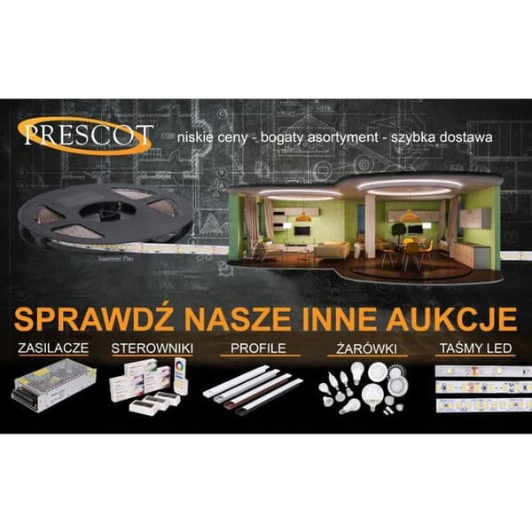 Bande led - ruban led Prescot Profilé LED 42723 silver