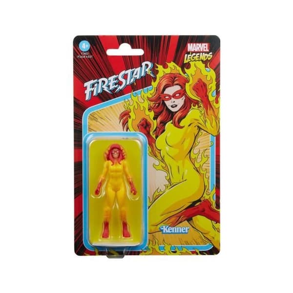 Hasbro Marvel Legends Retro Collection - Figur Firestar 10 cm