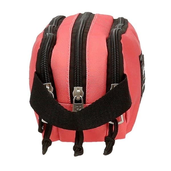 Trippel necessär - PEPE JEANS - 63247A4 - Polyester - Rosa - 22 x 10 x 9 cm