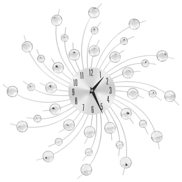 vidaXL Väggklocka med Quartz Movement Modern Design Vardagsrumspendel 50643