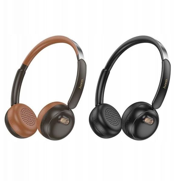 Bluetooth-hörlurar - HOCO - W62 - Brun - Trådlös - Ljud av hög kvalitet