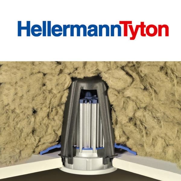 HellermannTyton Set med 3 skyddskåpor för infällda spotlights SpotClip-II