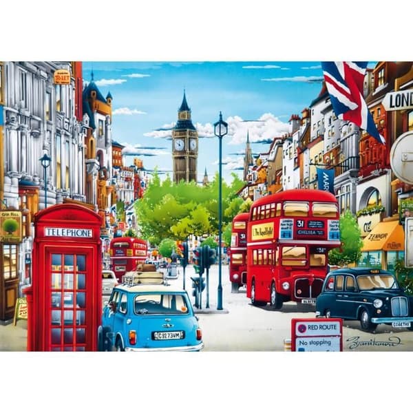 Pussel 1000 bitar: Rue de Londres