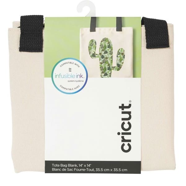 2 tote-bags Cricut att anpassa