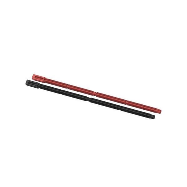 Par med tryckstänger - TECE - 9820022 - Längd 225 mm - Plast - Röd