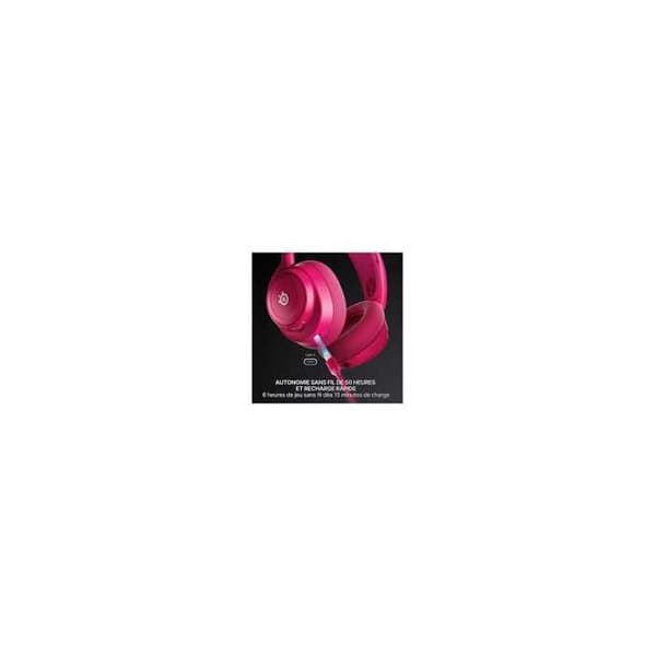 Gaming headset - STEELSERIES - Arctis Nova 7 Gen 2 - Trådlös - Fällbar mikrofon - 50h batteritid