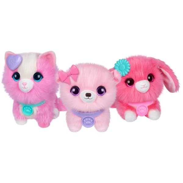 Gosedjur - SCRUFF A LUVS - Boll av päls - Rosa
