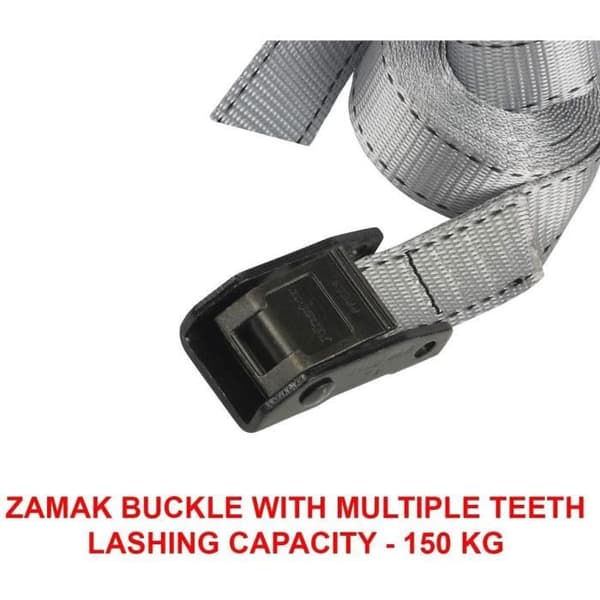 MASTER LOCK Paket med 2 bagageremmar - 2,5 mx 25 mm
