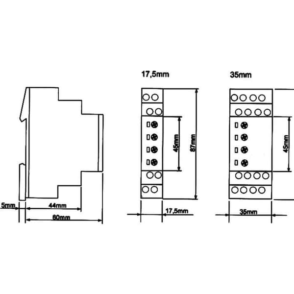 tele 110202 E1ZMQ10 24-240VAC/DC multifunktions tidsrelä 1 st 1 växel (RT)