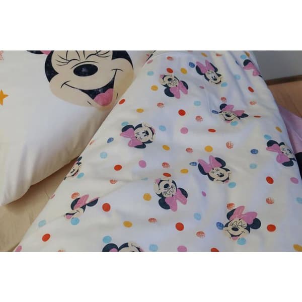 Sängkläder - Minnie Mouse - Disney - 100x135 cm - bomull