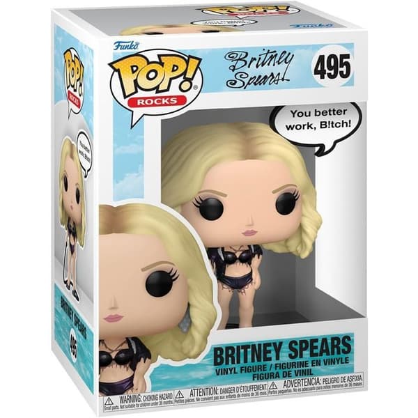 Figurine Funko Pop! Citat | Britney Spears | Work B!tch