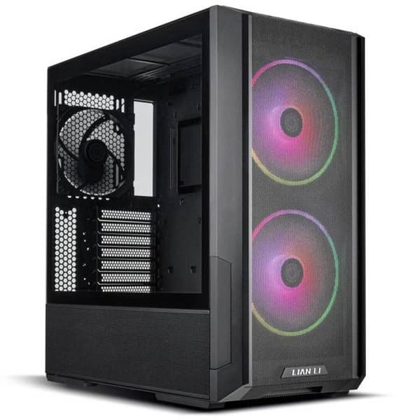 Tour midi Lian Li LANCOOL 216RX Chassi, svart gamingchassi