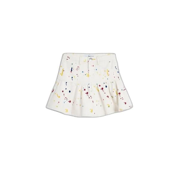 Mini kjol flicka Desigual Splash - flerfärgad