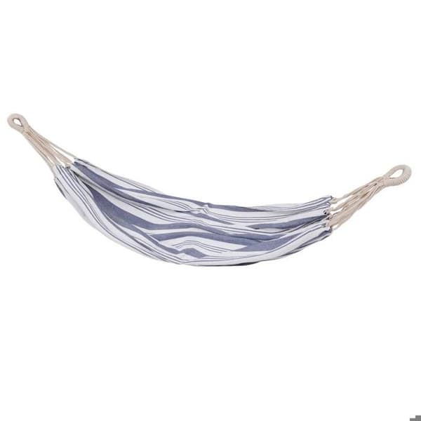 Hammock "Elozio" blå 210x110cm i bomull - Hespéride - Ljusblå