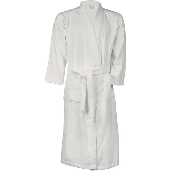 KIMONO KRAGE BADDRÅK (Vit - XL - Unisex)