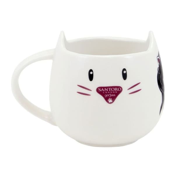 Tasse- och Underläggsset - Safta - Gorjuss Ruby - Keramik - Flerfärgad - Barn