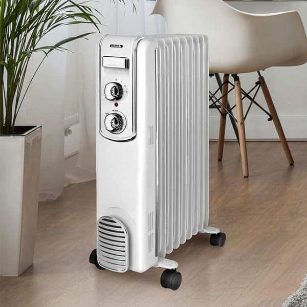 Scholtes oljefylld radiator 2000w vit - SCHV909B