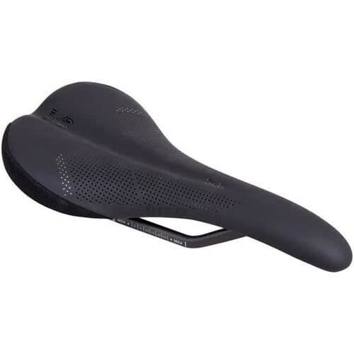WTB SL8 Titanium bred landsvägscykelsadel - svart