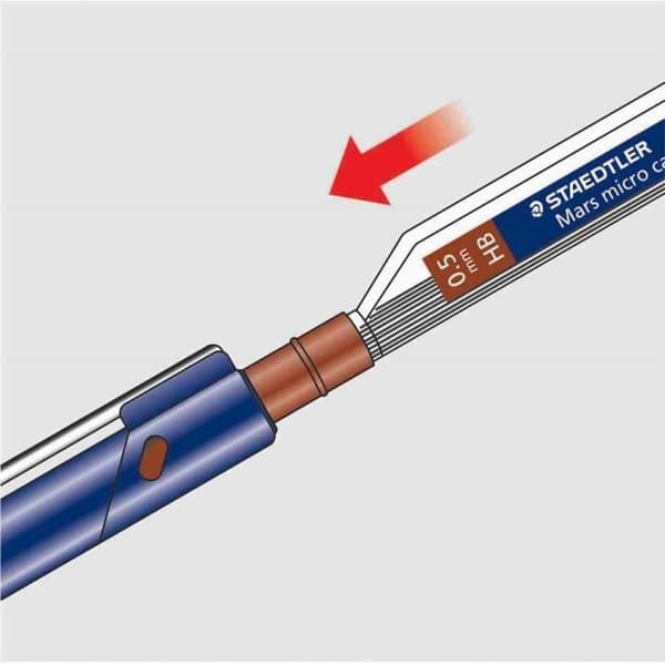 Stift - STAEDTLER - Mars micro karbon - 0,3 mm - HB - 12 stycken