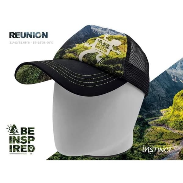 Truckerkeps Instinct Reunion svart U Noir