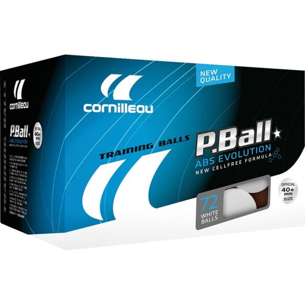 Bordtennisbollar - Cornilleau - ABS Evolution - 72 st - Plast - 40 mm