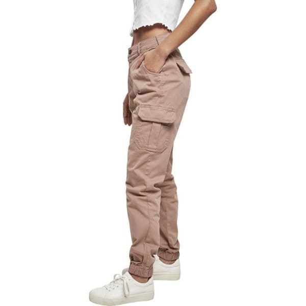 Urban Classics Dam - Stretchbyxor med hög midja