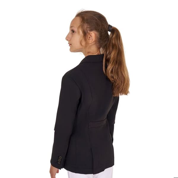 Tävlingjacka flicka Equestro Tecno Stretch