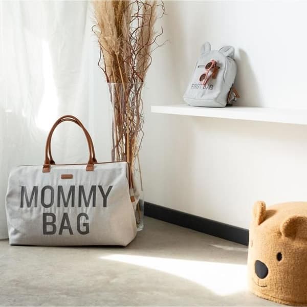 CHILDHOME - Mamma Väska Canvas Grå