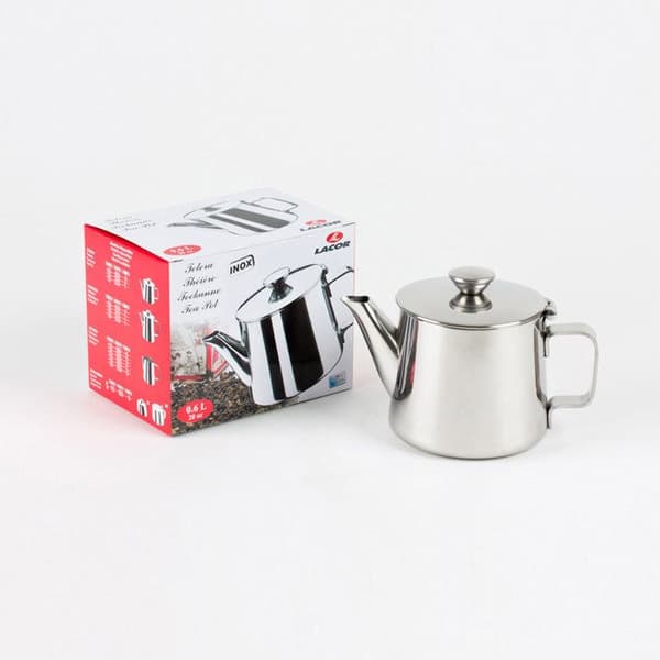 Teapot i rostfritt stål 0.6l - Lacor