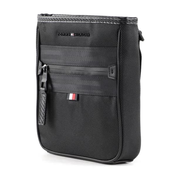 TOMMY HILFIGER Elevated Nylon B Mini Crossover Black [157551] - axelremsväska.