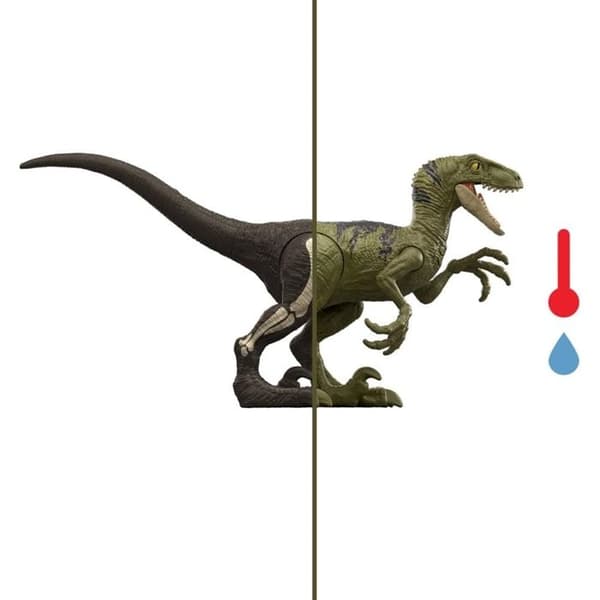 Jurassic World - Sortiment av överraskningsfigurer med dinosaurier