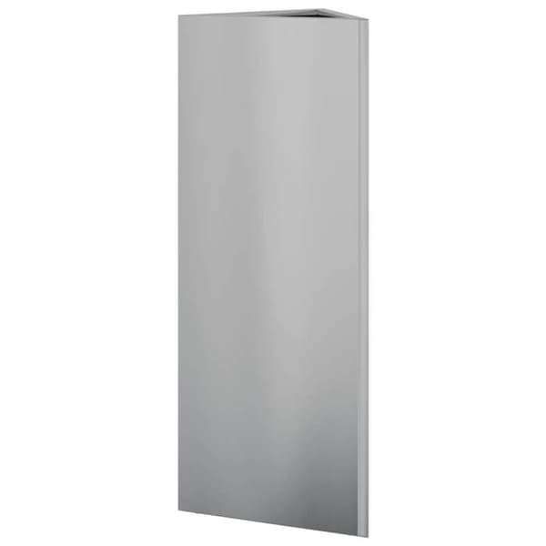 vidaXL Triangulär odlingslåda 30x26x75 cm galvaniserad stål 851153