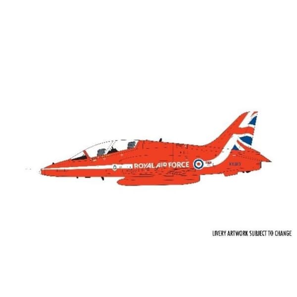 Modell - NY - Red Arrows Hawk - Startset - Skala 1/72 - Inomhusbruk