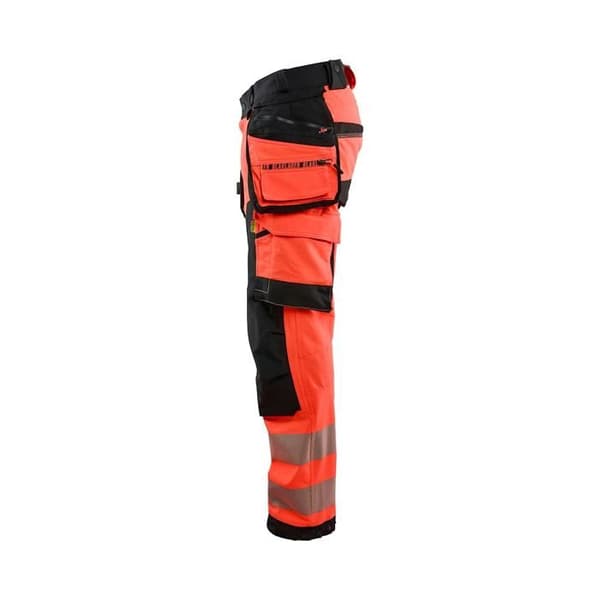 Blaklader 4D stretch arbetsbyxor med hög synlighet